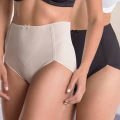 FLORES - Pack de 2 Calzones Control Suave Mujer