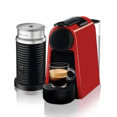 NESPRESSO - Cafetera Essenza Mini C30 y Espumador de Leche