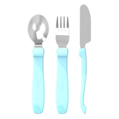TWISTSHAKE - Servicio De Acero Inox 12+M Azul