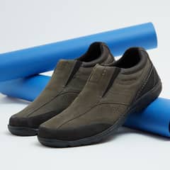 GUANTE - Zapato Casual Hombre Cuero Gris