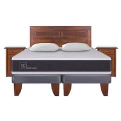 CIC - Cama Europea Ortopedic 2 Plazas BD 150 x 200 cm + Almohadas