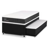CIC - Cama Nido Divan Ortopedic Black 1.5 Plazas