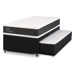CIC - Cama Nido Divan Ortopedic Black 1.5 Plazas