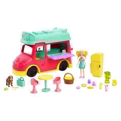 POLLY POCKET - Muñeca Camión De Licuados