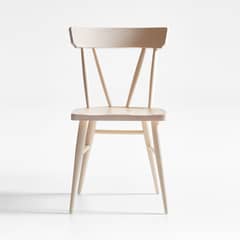 CRATE & BARREL - Silla De Comedor Juni Madera Clara