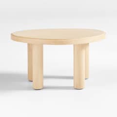 CRATE & BARREL - Mesa Lateral Baja Roble La Sal