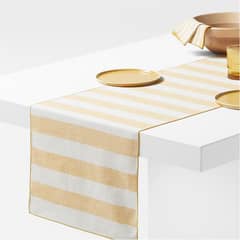 CRATE & BARREL - Camino Mesa Merrow Rayas 305 cm Crate&Barrel
