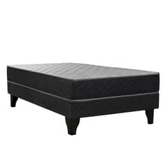 CELTA - Cama Europea Apolo Black 1.5 Plazas