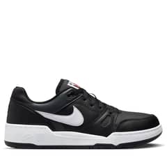 NIKE - Full Force Lo Zapatilla Urbana Hombre Cuero Negro