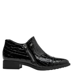 16 HRS - Zapato Casual Mujer Cuero Negro