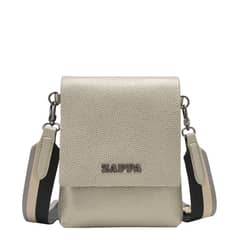 ZAPPA - Cartera Mujer Diseño Metálico y Correa Ajustable
