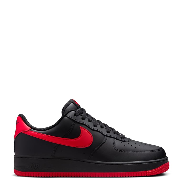 NIKE Air Force 1 07 Zapatilla Urbana Hombre Cuero Rojo Ofertitas