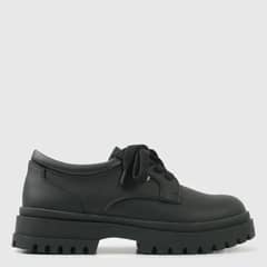 COLLOKY - Zapato Niña Cuero Negro (34 a 38)