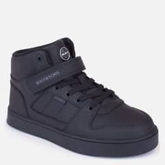 MAUI AND SONS - Zapatilla Escolar Niño Negro (29 a 34) MAUI