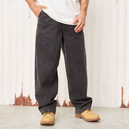 AMERICANINO - Jeans Relax Skater Hombre Algodón