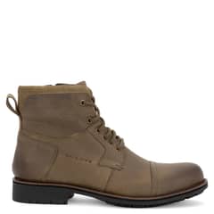 GUANTE - Zapato Casual Hombre Cuero Gris