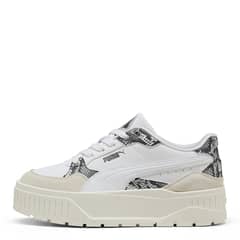 PUMA - Karmen Ii Idol Snake Chic Zapatilla Urbana Mujer Blanco
