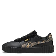 PUMA - Carina 3.0 Snake Chic Zapatilla Urbana Mujer Negro