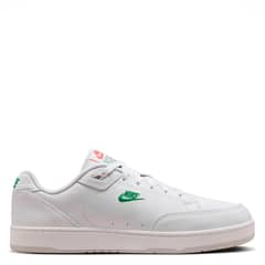NIKE - Grandstand Ii Premium Zapatilla Urbana Hombre Cuero Blanco