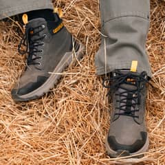 CAT - Colorado Sneaker Zapatilla Urbana Hombre Cuero Negro
