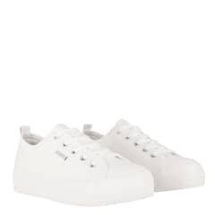 BAMERS - New Canvas Zapatilla Urbana Mujer Blanco
