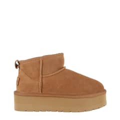 BAMERS - Bota Mujer Cuero Café