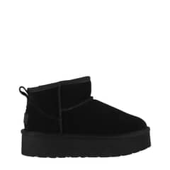BAMERS - Bota Mujer Cuero Negro