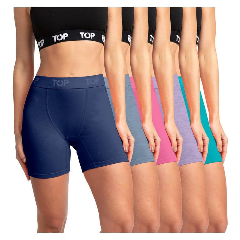 Pack de 5 Calzones Boxers Mujer