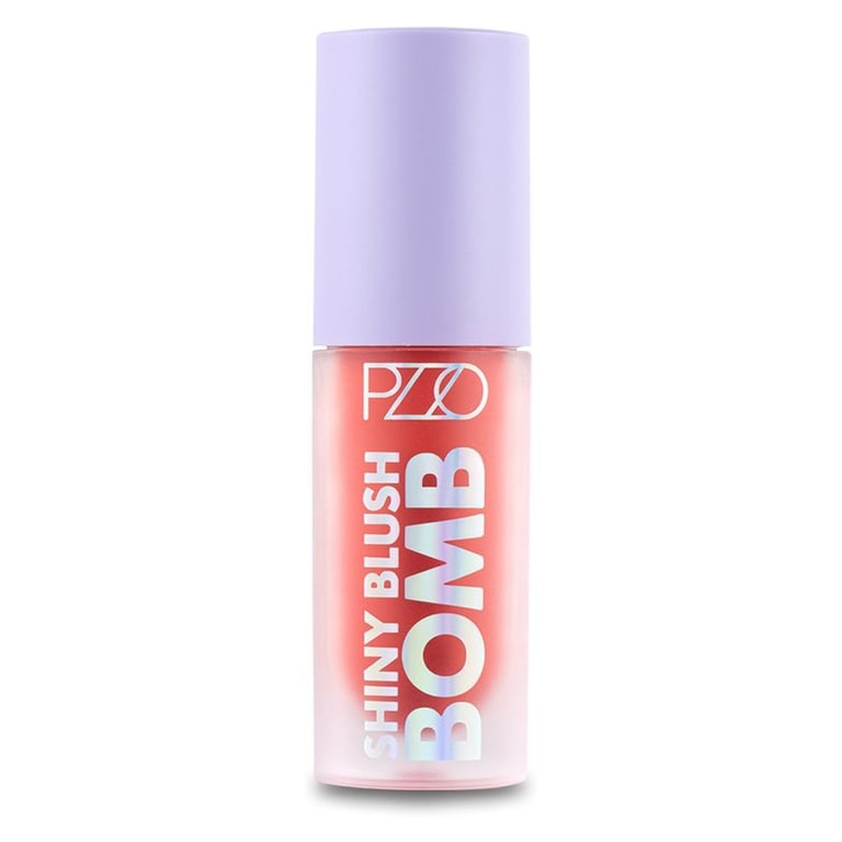 Rubor líquido Shiny Blush Bomb Red Petal