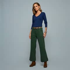SAVILLE ROW - Pantalón Regular Mujer