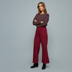 SAVILLE ROW - Pantalón Regular Mujer