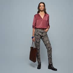 SAVILLE ROW - Pantalón Regular Mujer