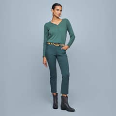 SAVILLE ROW - Pantalón Regular Mujer