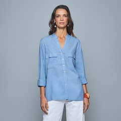 SAVILLE ROW - Blusa Manga Larga Mujer