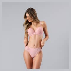 FLORES - Sostén Copas Push Up Encaje Mujer