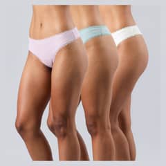 FLORES - Pack De 3 Colaless Algodón Mujer