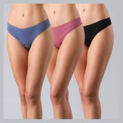 FLORES - Pack De 3 Colaless Algodón Mujer