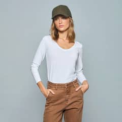 SAVILLE ROW - Polera Manga Larga Mujer