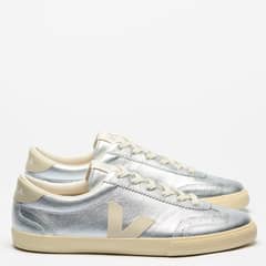 VEJA - Volley Silver Pier Zapatilla Urbana Mujer Cuero Gris