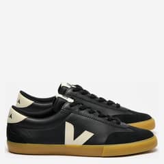 VEJA - Volley Black Pier Zapatilla Urbana Mujer Cuero Negro