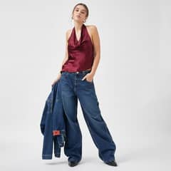 FALABELLA - Jeans Balloon Tiro Medio x Paula Fernandez