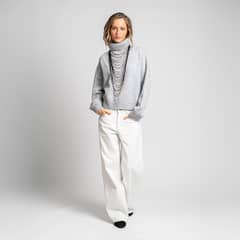 LOLITA POCKET - Chaleco Lamas Gris
