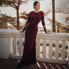BASEMENT - Vestido Largo Fiesta Mujer por Cranberry Chic