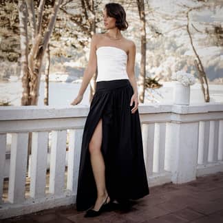 BASEMENT - Falda Larga Algodón Fiesta Mujer por Cranberry Chic