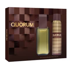 QUORUM - Set Eau De Toilette 100 Ml + Deodorant Spray 150 Ml