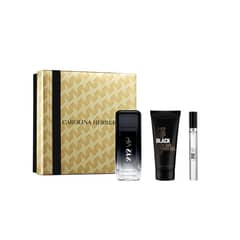 CAROLINA HERRERA - Set 212 Vip Black Eau De Parfum 100 Ml + Shower Gel 100 Ml + Eau De Parfum 10 Ml