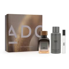 ADOLFO DOMINGUEZ - Set Regalo Perfume Hombre Ébano Salvia Edt 120Ml + Desodorante 150Ml + Megaspritzer 10Ml