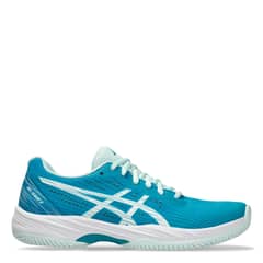 ASICS - Gel-Game Zapatilla Tenis Mujer Celeste