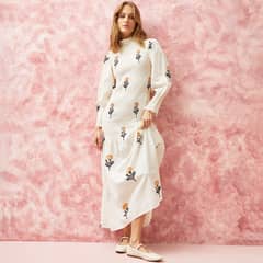 ROSSAMOLA - Vestido Largo Algodón Mujer