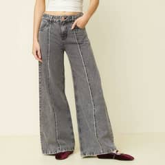 SYBILLA - Jeans Wide Leg Mujer